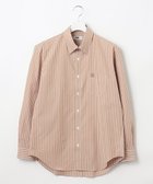 【ダックス/DAKS / MEN】のイージーケアブロードストライプ ループダウンカラーシャツ 人気、トレンドファッション・服の通販 founy(ファニー) ファッション Fashion メンズファッション MEN トップス・カットソー Tops/Tshirt/Men シャツ Shirts A/W・秋冬 Aw・Autumn/Winter・Fw・Fall-Winter S/S・春夏 Ss・Spring/Summer イタリア Italy カフス Cuffs ジャケット Jacket ドレス Dress ビジネス 仕事 通勤 Business フォルム Form フロント Front ポケット Pocket ラウンド Round リラックス Relax エレガント 上品 Elegant 夏 Summer thumbnail ブラウン系1|ID: prp329100003224179 ipo3291000000027387568