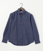 【ジョセフ アブード/JOSEPH ABBOUD / MEN】の【カラー豊富/サステイナブル】リヨセルリネンサッカーシャツ ダルブルー系|ID: prp329100003226948 ipo3291000000029090378