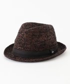 【ジョセフ アブード/JOSEPH ABBOUD / MEN】の【お洒落のアクセントに】ラフィアハット ダークブラウン系|ID: prp329100003236011 ipo3291000000029850390