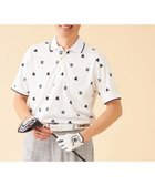 【ダックス ゴルフ/DAKS GOLF / MEN】の【MEN / DAKSベア】ベア&DDモノグラムカノコ ポロシャツ 人気、トレンドファッション・服の通販 founy(ファニー) ファッション Fashion メンズファッション MEN トップス・カットソー Tops/Tshirt/Men シャツ Shirts ポロシャツ Polo Shirts S/S・春夏 Ss・Spring/Summer ゴルフ Golf フロント Front プリント Print プレート Plate ポロシャツ Polo Shirt 人気 Popularity 吸水 Water Absorption 夏 Summer 春 Spring thumbnail ホワイト系8|ID: prp329100003238019 ipo3291000000027386957