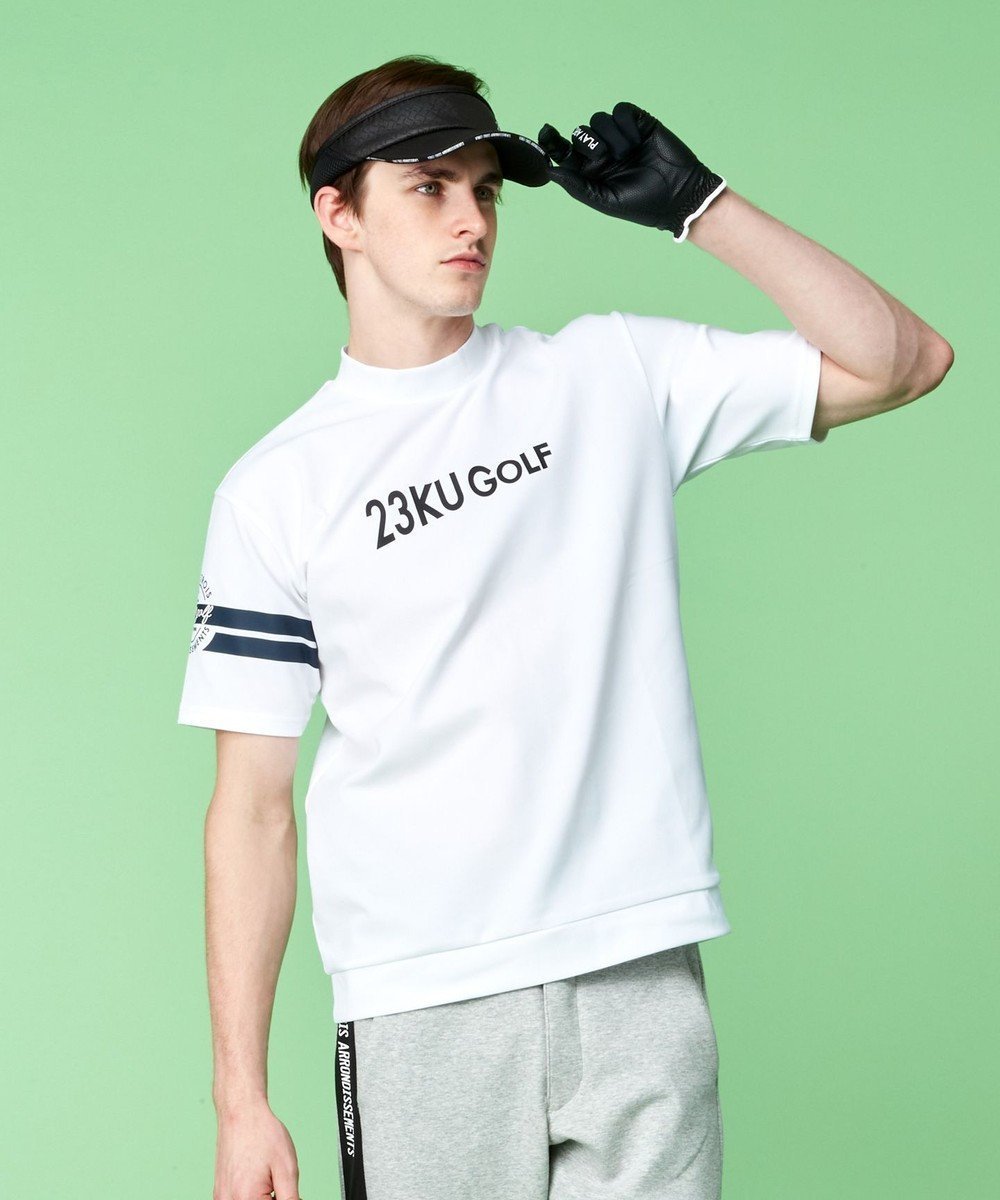 【23区 ゴルフ/23区GOLF / MEN】の【MEN】ライトニット モックネック 人気、トレンドファッション・服の通販 founy(ファニー) 　ファッション　Fashion　メンズファッション　MEN　トップス・カットソー　Tops/Tshirt/Men　ニット　Knit Tops　シャツ　Shirts　S/S・春夏　Ss・Spring/Summer　カットソー　Cut And Sew　クール　Cool　ジャージ　Jersey　ストレッチ　Stretch　スポーティ　Sporty　スラックス　Slacks　ボトム　Bottom　モックネック　Mock Neck　エレガント 上品　Elegant　夏　Summer　春　Spring　 other-1|ID: prp329100003250277 ipo3291000000029089766