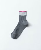 【トリコテ/Tricote】のRIB LINE SHORT SOCKS/8×2リブラインショートソックス 95GRAY|ID: prp329100003252147 ipo3291000000028401362