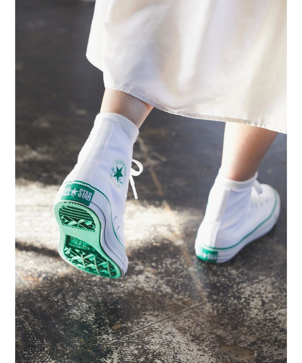 【アースミュージックアンドエコロジー/earth music&ecology】のCONVERSE×earth ALL STAR HI インテリア・キッズ・メンズ・レディースファッション・服の通販 founy(ファニー) 　ファッション　Fashion　レディースファッション　WOMEN　インソール　Insole　コラボ　Collaboration　スニーカー　Sneakers　スポーティ　Sporty　プリント　Print　White|ID: prp329100003252408 ipo3291000000028400117