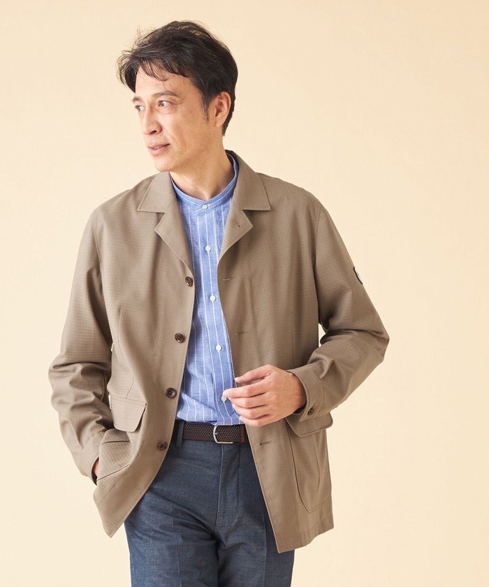 【ダックス/DAKS / MEN】のウールドットエア ブルゾン インテリア・キッズ・メンズ・レディースファッション・服の通販 founy(ファニー) https://founy.com/ ファッション Fashion メンズファッション MEN アウター Coats Outerwear/Men ブルゾン Blouson/Jackets S/S・春夏 Ss・Spring/Summer ジャケット Jacket テーラード Tailored バスケット Basket ブルゾン Blouson ポケット Pocket ミックス Mix リラックス Relax 夏 Summer 春 Spring |ID: prp329100003255135 ipo3291000000027430956