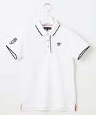 【23区 ゴルフ/NIJYUSANKU GOLF】の【WOMEN】ピラミッドカノコ 半袖ポロシャツ ホワイト系|ID: prp329100003257362 ipo3291000000028400216