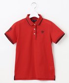 【23区 ゴルフ/NIJYUSANKU GOLF】の【WOMEN】ピラミッドカノコ 半袖ポロシャツ レッド系|ID: prp329100003257362 ipo3291000000028400217