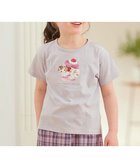 【エニファム/any FAM / KIDS】の水彩風 アニマルプリント Tシャツ サックスブルー×ネコ|ID: prp329100003257445 ipo3291000000029436967