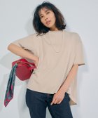 【23区/NIJYUSANKU】の【洗える】ALBINIジャージー バックフレア Tシャツ ベージュ系|ID: prp329100003260354 ipo3291000000028399595