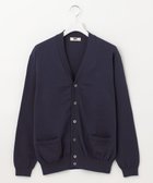 【ダックス/DAKS / MEN】のギマコットンVネック カーディガン ネイビー系|ID: prp329100003260376 ipo3291000000027386787