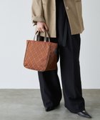 【ラシット/russet】のエブリデイトートバッグ(CE-1076) Camel/Gray|ID:prp329100003271690