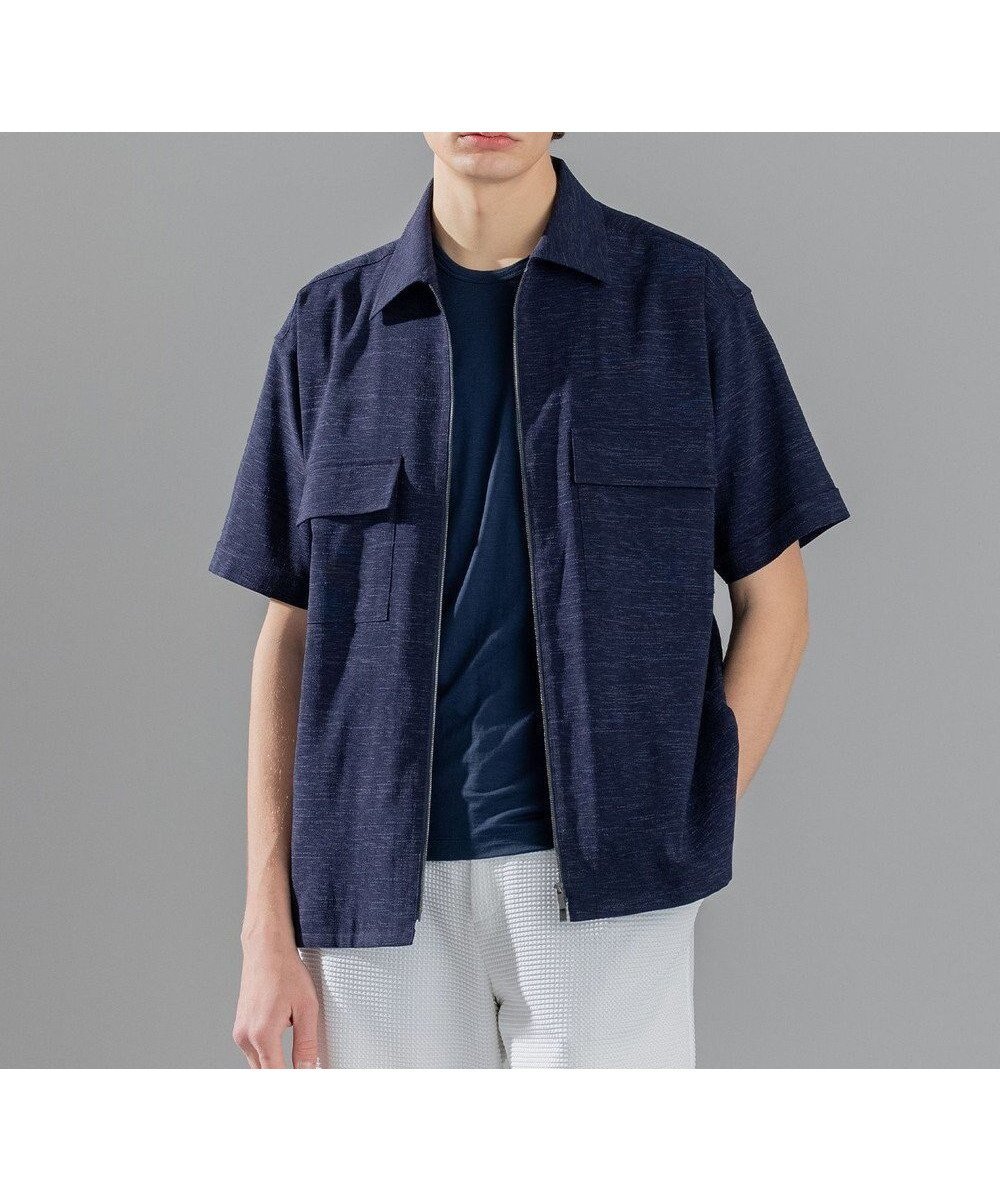 【ジョゼフ オム/JOSEPH HOMME / MEN】のスムーススラブストレッチ CPOシャツ 人気、トレンドファッション・服の通販 founy(ファニー) 　ファッション　Fashion　メンズファッション　MEN　アウター　Coats Outerwear/Men　アクリル　Acrylic　春　Spring　サマー　Summer　シンプル　Simple　ジャケット　Jacket　ストレッチ　Stretch　セットアップ　Set Up　ツィード　Tweed　パッチ　Patch　フラップ　Flap　ポケット　Pocket　半袖　Short Sleeve　S/S・春夏　Ss・Spring/Summer　おすすめ　Recommend　夏　Summer　 other-1|ID: prp329100003271749 ipo3291000000029089291