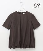 【23区/NIJYUSANKU】の【R(アール)】シルクタフタ トップス ブラウン系|ID: prp329100003271827 ipo3291000000028399868