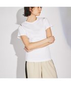 【グレース コンチネンタル/GRACE CONTINENTAL】のフライスTシャツ ホワイト (01)|ID:prp329100003280214
