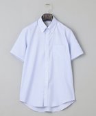 【五大陸/gotairiku / MEN】の春夏向け【形態安定】SUMMERPREMIUMPLEATS_ボタンダウン 半袖ドレスシャツ サックスブルー系|ID: prp329100003283850 ipo3291000000029089570