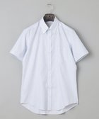 【五大陸/gotairiku / MEN】の春夏向け【形態安定】SUMMERPREMIUMPLEATS_ボタンダウン 半袖ドレスシャツ ダルブルー系1|ID: prp329100003283850 ipo3291000000029089574