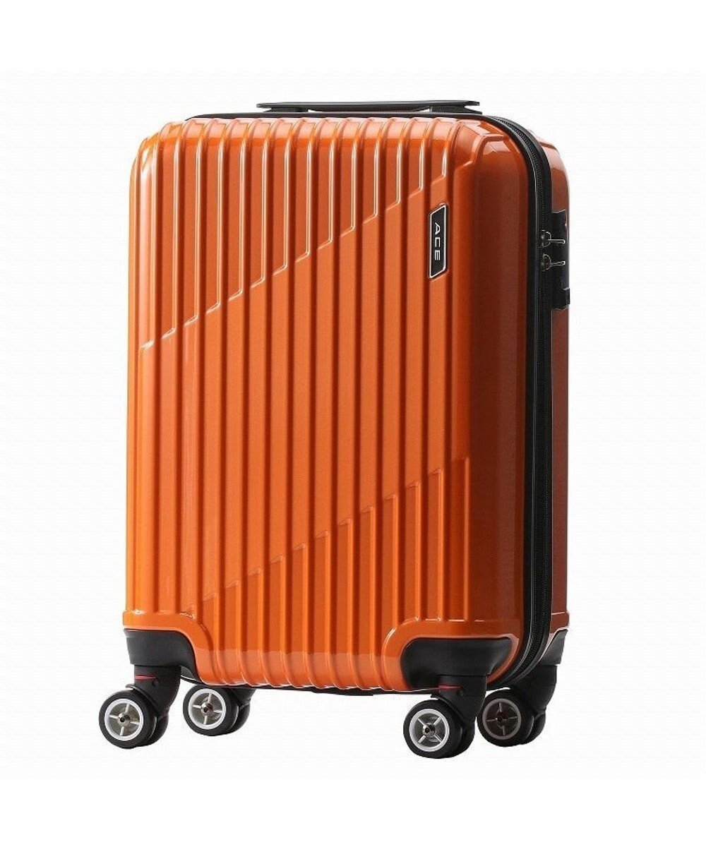 【エースバッグズアンドラゲッジ/ACE BAGS & LUGGAGE】のACE クレスタ スーツケース エキスパンド機能 2~3泊 機内持ち込み 06316 エース インテリア・キッズ・メンズ・レディースファッション・服の通販 founy(ファニー) 　ファッション　Fashion　レディースファッション　WOMEN　スーツ　Suits　スーツケース キャリーケース　Suitcase　ポケット　Pocket　再入荷　Restock/Back In Stock/Re Arrival　オレンジ|ID: prp329100003285879 ipo3291000000032143490