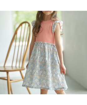 【組曲 / KIDS/KUMIKYOKU】 【110-140cm】カットソー ワンピース人気、トレンドファッション・服の通販 founy(ファニー) ファッション Fashion キッズファッション KIDS トップス・カットソー Tops/Tees/Kids ワンピース Dress/Kids S/S・春夏 Ss・Spring/Summer オレンジ Orange カットソー Cut And Sew コンパクト Compact テレコ Tereko ドッキング Docking プリント Print ラベンダー Lavender 再入荷 Restock/Back In Stock/Re Arrival 夏 Summer 春 Spring |ID:prp329100003285899