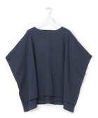 【ジェイプレスヨークストリート/J.PRESS YORK STREET】の【WOMEN】ファブリックスリーブ プルオーバー 人気、トレンドファッション・服の通販 founy(ファニー) ファッション Fashion レディースファッション WOMEN トップス・カットソー Tops/Tshirt シャツ/ブラウス Shirts/Blouses ロング / Tシャツ T-Shirts プルオーバー Pullover カットソー Cut and Sewn S/S・春夏 Ss・Spring/Summer おすすめ Recommend カットソー Cut And Sew スリーブ Sleeve 夏 Summer 春 Spring thumbnail ネイビー系|ID: prp329100003296658 ipo3291000000028398540