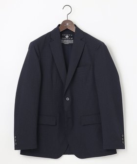 【ジョセフ アブード マウンテン/JOSEPH ABBOUD MOUNTAIN / MEN】の【WEB/一部店舗限定】2WAYストレッチサッカー ジャケット 人気、トレンドファッション・服の通販 founy(ファニー) ファッション Fashion メンズファッション MEN アウター Coats Outerwear/Men テーラードジャケット Tailored Jackets ウォッシャブル Washable 春 Spring サッカー Soccer ジャケット Jacket ストレッチ Stretch セットアップ Set Up ポケット Pocket S/S・春夏 Ss・Spring/Summer 夏 Summer |ID:prp329100003296687