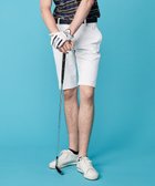 【23区 ゴルフ/23区GOLF / MEN】の【MEN】【防透/撥水ストレッチ】スケトラドビー ハーフパンツ ホワイト系|ID: prp329100003297147 ipo3291000000029088763