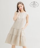 【トッカ/TOCCA】の【洗える!】BEACH ドレス 人気、トレンドファッション・服の通販 founy(ファニー) ファッション Fashion レディースファッション WOMEN ワンピース Dress ドレス Party Dresses S/S・春夏 Ss・Spring/Summer ドレス Dress ビーチ Beach 夏 Summer 春 Spring 洗える Washable thumbnail ベージュ系|ID: prp329100003300371 ipo3291000000023977916