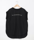 【シェアパーク/SHARE PARK】のライトタッチ裾テールロゴTシャツ ブラック系|ID: prp329100003300403 ipo3291000000029173352