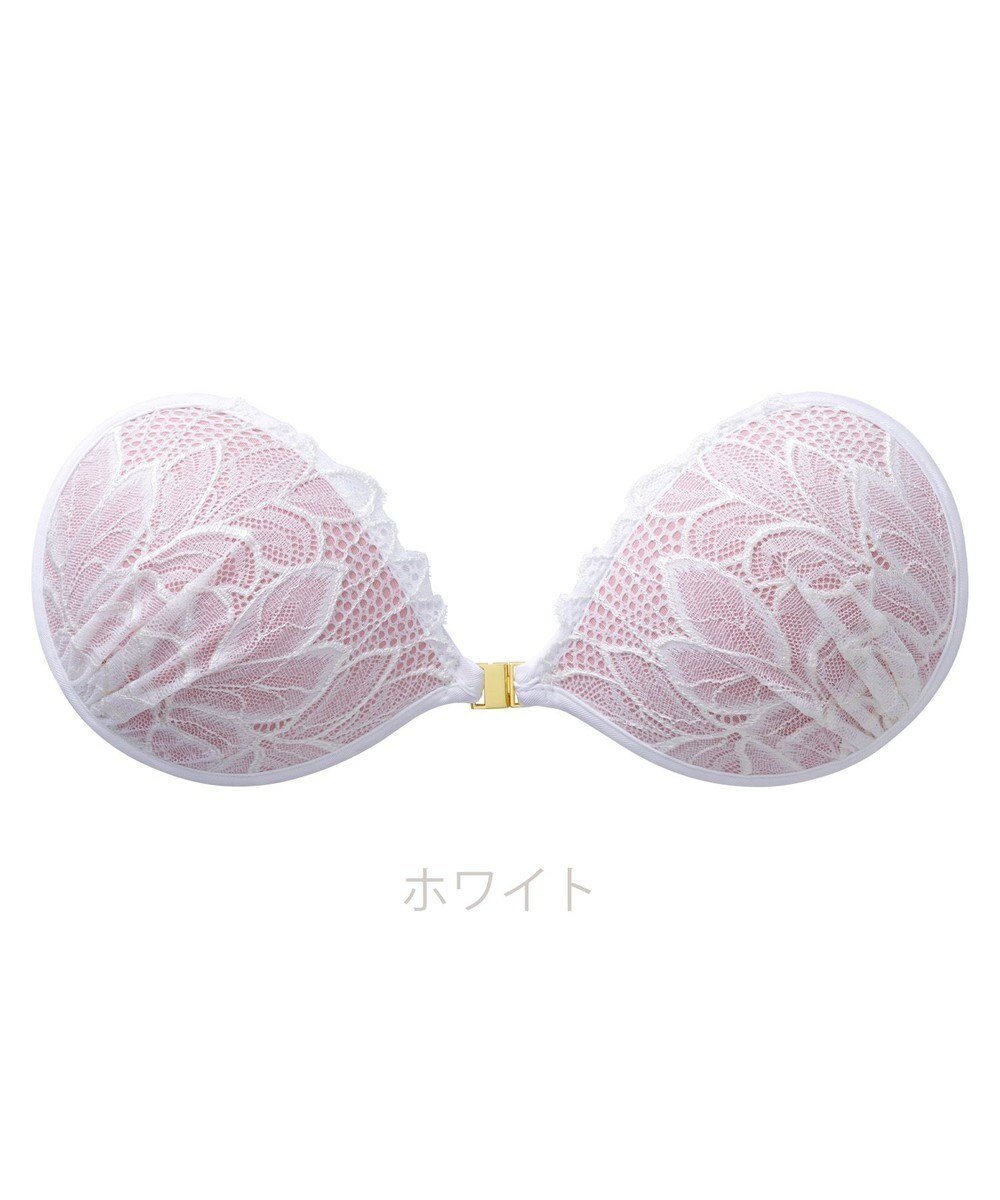 【ブラデリス ニューヨーク/BRADELIS New York】の【NuBra / ナチュラルタイプ】ヌーブラ・エアーライト リーフ ブラ特有の締めつけがないストレスフリーブラ インテリア・キッズ・メンズ・レディースファッション・服の通販 founy(ファニー) 　ファッション　Fashion　レディースファッション　WOMEN　アンダー　Under　オイル　Oil　オフショルダー　Off Shoulder　春　Spring　キャミソール　Camisole　コレクション　Collection　軽量　Lightweight　ショルダー　Shoulder　ショーツ　Shorts　シリコン　Silicon　タオル　Towel　ドレス　Dress　人気　Popularity　パイピング　Piping　フィット　Fit　フォルム　Form　ブラジャー　Bra　モチーフ　Motif　ランジェリー　Lingerie　リーフ　Leaf　レース　Race　S/S・春夏　Ss・Spring/Summer　おすすめ　Recommend　夏　Summer　エレガント 上品　Elegant　結婚式　Wedding Ceremony　ホワイト|ID: prp329100003309824 ipo3291000000028397879