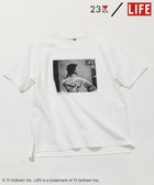 【23区/NIJYUSANKU】の【23区/LIFE】PHOTO Tシャツ 人気、トレンドファッション・服の通販 founy(ファニー) ファッション Fashion レディースファッション WOMEN トップス・カットソー Tops/Tshirt シャツ/ブラウス Shirts/Blouses ロング / Tシャツ T-Shirts カットソー Cut and Sewn 春 Spring カットソー Cut And Sew クラシカル Classical コレクション Collection コンパクト Compact 雑誌 Magazine ビビッド Vivid フランス France プリント Print ベーシック Basic モノトーン Monotone S/S・春夏 Ss・Spring/Summer 夏 Summer 2023春夏・S/S Ss,Spring/Summer,2023 2023年 2023 thumbnail ホワイト系|ID: prp329100003313674 ipo3291000000029173049