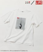 【23区/NIJYUSANKU】の【23区/LIFE】PHOTO Tシャツ 人気、トレンドファッション・服の通販 founy(ファニー) ファッション Fashion レディースファッション WOMEN トップス・カットソー Tops/Tshirt シャツ/ブラウス Shirts/Blouses ロング / Tシャツ T-Shirts カットソー Cut and Sewn 春 Spring カットソー Cut And Sew クラシカル Classical コレクション Collection コンパクト Compact 雑誌 Magazine ビビッド Vivid フランス France プリント Print ベーシック Basic モノトーン Monotone S/S・春夏 Ss・Spring/Summer 夏 Summer 2023春夏・S/S Ss,Spring/Summer,2023 2023年 2023 thumbnail ホワイト系|ID: prp329100003313674 ipo3291000000029173051