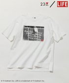 【23区/NIJYUSANKU】の【23区/LIFE】PHOTO Tシャツ 人気、トレンドファッション・服の通販 founy(ファニー) ファッション Fashion レディースファッション WOMEN トップス・カットソー Tops/Tshirt シャツ/ブラウス Shirts/Blouses ロング / Tシャツ T-Shirts カットソー Cut and Sewn 春 Spring カットソー Cut And Sew クラシカル Classical コレクション Collection コンパクト Compact 雑誌 Magazine ビビッド Vivid フランス France プリント Print ベーシック Basic モノトーン Monotone S/S・春夏 Ss・Spring/Summer 夏 Summer 2023春夏・S/S Ss,Spring/Summer,2023 2023年 2023 thumbnail ホワイト系|ID: prp329100003313674 ipo3291000000029173053