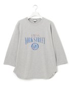 【ジェイプレスヨークストリート/J.PRESS YORK STREET】の【UNISEX】センターアーチロゴTシャツ グレー系|ID: prp329100003313802 ipo3291000000028162860