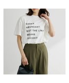 【グリーンパークス/Green Parks】の5段ロゴボックスTシャツ Off White (101)|ID:prp329100003314296