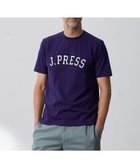 【ジェイ プレス/J.PRESS / MEN】のアーチロゴ Tシャツ パープル系|ID: prp329100003314386 ipo3291000000026151437