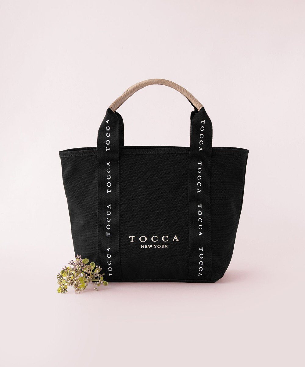 【トッカ/TOCCA】の【WEB&一部店舗限定】DANCING TOCCA CANVASTOTE S キャンバストートバッグ S インテリア・キッズ・メンズ・レディースファッション・服の通販 founy(ファニー) 　ファッション　Fashion　レディースファッション　WOMEN　バッグ　Bag　クラウン　Crown　シューズ　Shoes　シンプル　Simple　スポーツ　Sports　財布　Wallet　プリント　Print　ポケット　Pocket　リュクス　Luxe　ローズ　Rose　おすすめ　Recommend　旅行　Travel　ビジネス 仕事 通勤　Business　ブラック系|ID: prp329100003318636 ipo3291000000022147994