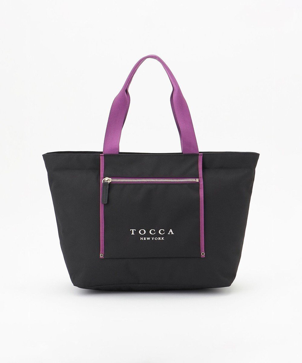 【トッカ/TOCCA】の【WEB限定&一部店舗限定】STRADA TOTE トートバッグ インテリア・キッズ・メンズ・レディースファッション・服の通販 founy(ファニー) 　ファッション　Fashion　レディースファッション　WOMEN　バッグ　Bag　イタリア　Italy　クラウン　Crown　シューズ　Shoes　ジップ　Zip　スポーツ　Sports　財布　Wallet　ポケット　Pocket　リュクス　Luxe　旅行　Travel　ブラック系|ID: prp329100003318638 ipo3291000000029173281