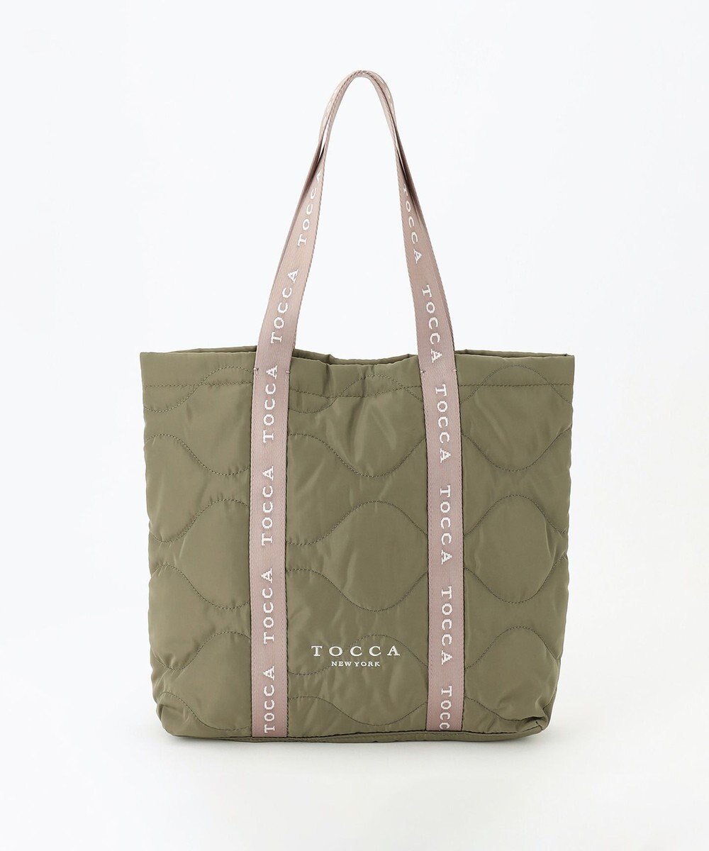 【トッカ/TOCCA】の【WEB限定&一部店舗限定】【A4サイズ対応】BOSCO TOTE トートバッグ インテリア・キッズ・メンズ・レディースファッション・服の通販 founy(ファニー) 　ファッション　Fashion　レディースファッション　WOMEN　バッグ　Bag　イタリア　Italy　キルト　Quilt　シューズ　Shoes　ジップ　Zip　スポーツ　Sports　スポーティ　Sporty　財布　Wallet　トレンド　Trend　ポケット　Pocket　マグネット　Magnet　おすすめ　Recommend　旅行　Travel　ビジネス 仕事 通勤　Business　カーキ系|ID: prp329100003318641 ipo3291000000029172655