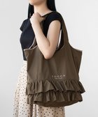 【トッカ/TOCCA】のFRILL SUBBAG サブバッグ カーキ系|ID:prp329100003318643