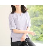 【自由区/JIYU-KU】の【WEB限定・洗える・XSサイズあり】トリコットジャージー カットソー 人気、トレンドファッション・服の通販 founy(ファニー) ファッション Fashion レディースファッション WOMEN トップス・カットソー Tops/Tshirt シャツ/ブラウス Shirts/Blouses ロング / Tシャツ T-Shirts カットソー Cut and Sewn S/S・春夏 Ss・Spring/Summer カットソー Cut And Sew ジャージー Jersey ストライプ Stripe スリット Slit 半袖 Short Sleeve 夏 Summer 春 Spring 洗える Washable thumbnail スカイブルー系1|ID: prp329100003320413 ipo3291000000029172818