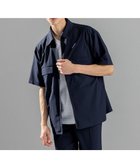 【ジョゼフ オム/JOSEPH HOMME / MEN】のハイツイストボイル CPOシャツ ネイビー系|ID: prp329100003327352 ipo3291000000029089243