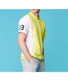 【23区 ゴルフ/23区GOLF / MEN】の【MEN】【UVケア・吸水速乾】カノコ モックネックプルオーバー 黄緑系|ID: prp329100003327354 ipo3291000000029849194