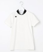 【ピーダブリュサーキュラス/PW CIRCULUS】の【WOMEN】【ストレッチ / UVケア】バックメッシュロゴ モックネック シャツ ホワイト系|ID: prp329100003327369 ipo3291000000028397185