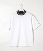 【23区 ゴルフ/23区GOLF / MEN】の【WEB限定】【MEN】【吸水速乾/UVケア】襟ロゴ モックネックシャツ ホワイト系|ID: prp329100003327439 ipo3291000000029849144