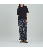 【グレース コンチネンタル/GRACE CONTINENTAL】のフォトプリントラインパンツ 人気、トレンドファッション・服の通販 founy(ファニー) ファッション Fashion レディースファッション WOMEN パンツ Pants S/S・春夏 Ss・Spring/Summer お家時間・ステイホーム Home Time/Stay Home セットアップ Set Up ツイル Twill プリント Print ヴィンテージ Vintage 夏 Summer 旅行 Travel 春 Spring thumbnail ブラック|ID: prp329100003329813 ipo3291000000028397297