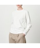 【エイトン/ATON】のSUPIMA AIR 12/- L/S Tシャツ WHITE|ID:prp329100003343550