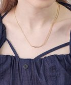 【フィービィー/phoebe】のツイストカーブチョーカーネックレス 人気、トレンドファッション・服の通販 founy(ファニー) ファッション Fashion レディースファッション WOMEN ジュエリー Jewelry ネックレス Necklaces アクセサリー Accessories アシンメトリー Asymmetry チェーン Chain ツイスト Twist デコルテ Decolletage ドレープ Drape ネックレス Necklace ベーシック Basic メタル Metal thumbnail ゴールド|ID: prp329100003345523 ipo3291000000027469115