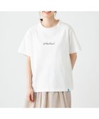 【シェアパーク/SHARE PARK】の【UVカット・吸水速乾】モックネック刺繍ロゴTシャツ ホワイト系|ID: prp329100003345569 ipo3291000000028143204