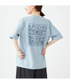 【シェアパーク/SHARE PARK】の【UVカット・吸水速乾・ストレッチ・軽量 】バンダナバックプリントTシャツ ライトグレー系|ID: prp329100003345573 ipo3291000000028143208