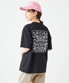 【シェアパーク/SHARE PARK】の【UVカット・吸水速乾・ストレッチ・軽量 】バンダナバックプリントTシャツ ブラック系|ID: prp329100003345573 ipo3291000000028143209