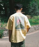 【シェアパーク/SHARE PARK / MEN】の【EC限定カラーあり・UVカット・吸水速乾】カラフルロゴバックプリントTシャツ イエロー系|ID: prp329100003345612 ipo3291000000028143213