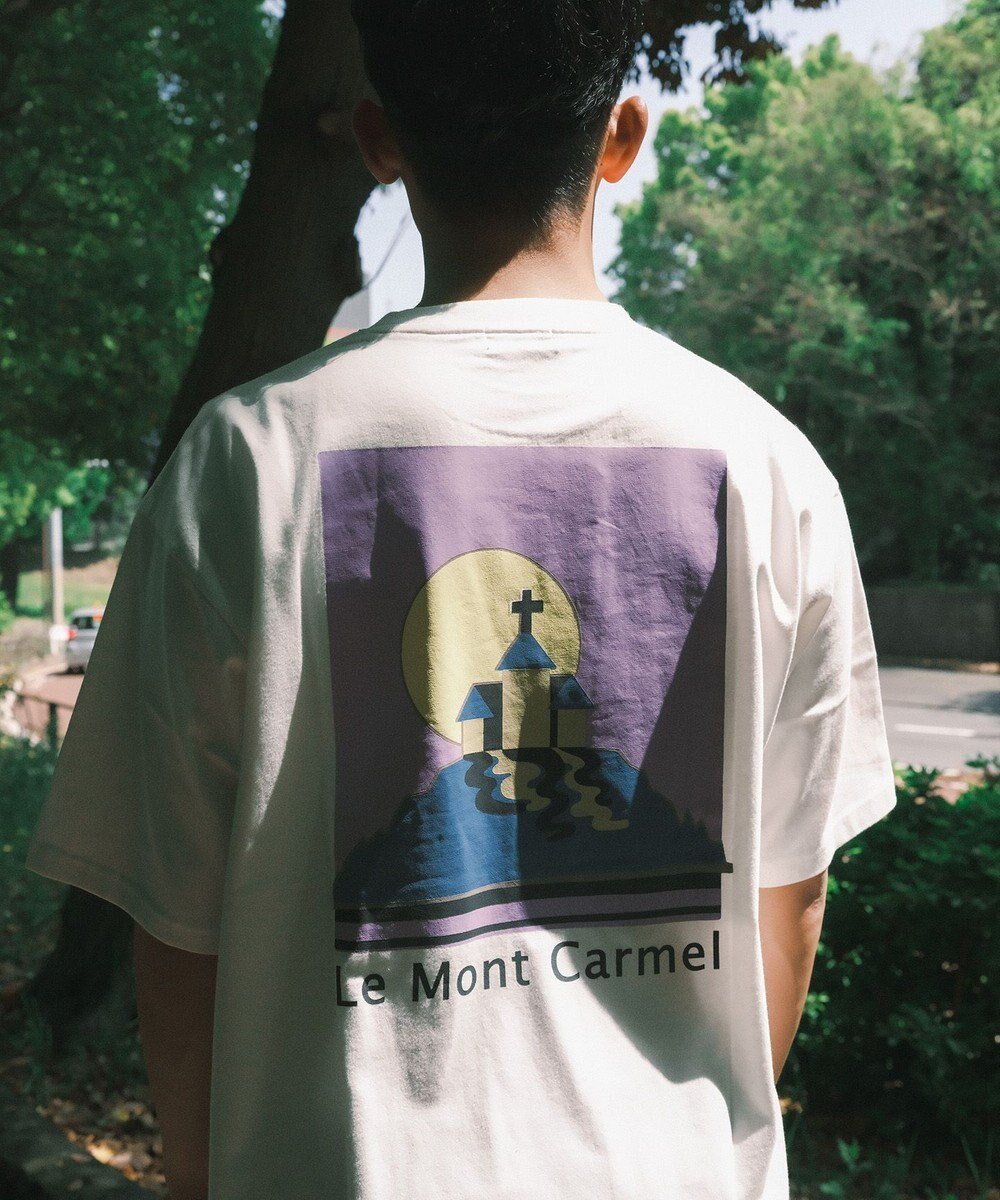 【シェアパーク/SHARE PARK / MEN】の【EC限定カラーあり・UVカット・吸水速乾】カラフルロゴバックプリントTシャツ インテリア・キッズ・メンズ・レディースファッション・服の通販 founy(ファニー) 　ファッション　Fashion　レディースファッション　WOMEN　トップス・カットソー　Tops/Tshirt　シャツ/ブラウス　Shirts/Blouses　ロング / Tシャツ　T-Shirts　カットソー　Cut and Sewn　S/S・春夏　Ss・Spring/Summer　イエロー　Yellow　オレンジ　Orange　カットソー　Cut And Sew　プリント　Print　吸水　Water Absorption　夏　Summer　春　Spring　ホワイト系|ID: prp329100003345612 ipo3291000000028143215